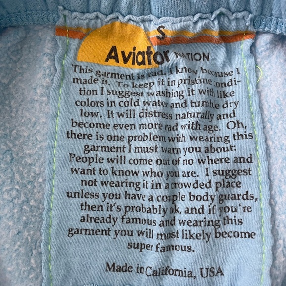 Aviator Nation, size Small pants - Picture 3 of 4